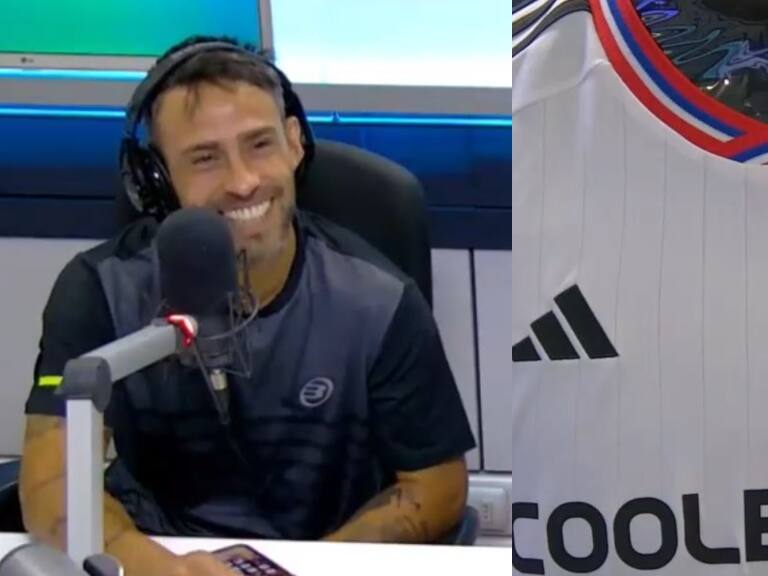 Valdivia evalúa la camiseta 2023 de Colo Colo: "Soy más de diseños tradicionales"