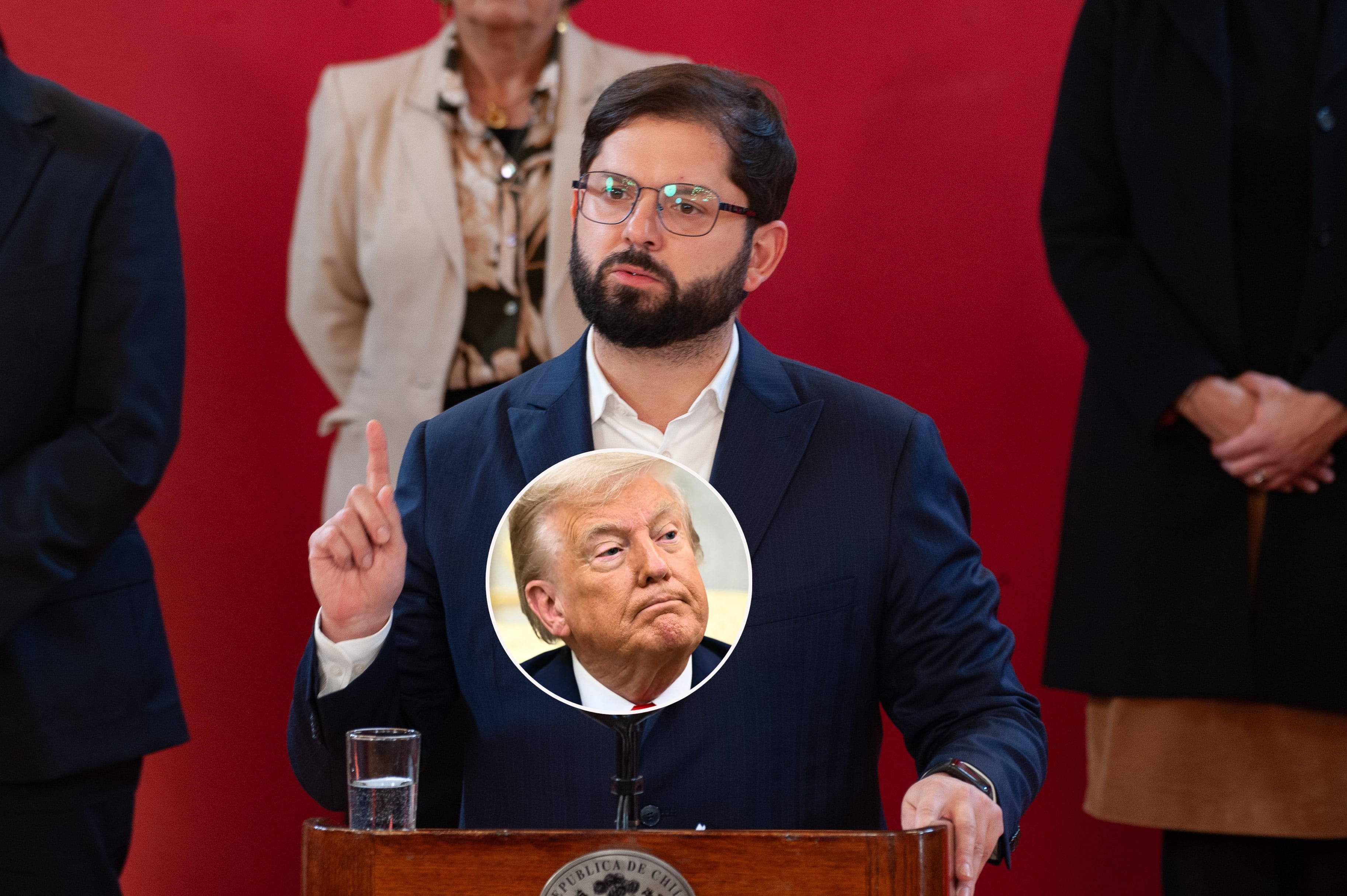 Gabriel Boric - Donald Trump