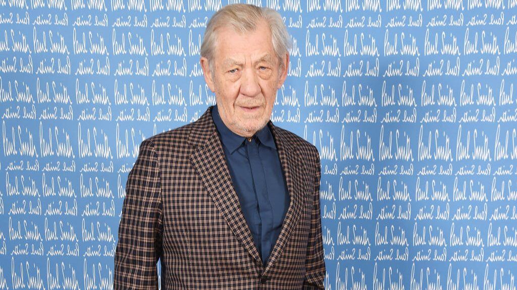 PARIS, FRANCE - JANUARY 19:   Sir Ian McKellen wearing Paul Smith attends the Paul Smith AW20 50th Anniversary show as part of Paris Fashion Week on January 19, 2020 in Paris, France.  (Photo by David M. Benett/Dave Benett/Getty Images for Paul Smith)