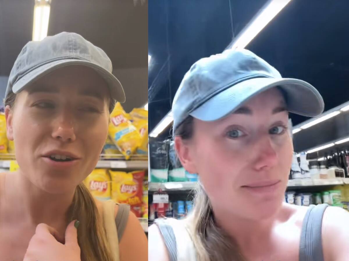 “Estoy en shock”: influencer alemana acusa ofensivo comentario de guardias en supermercado en Chile