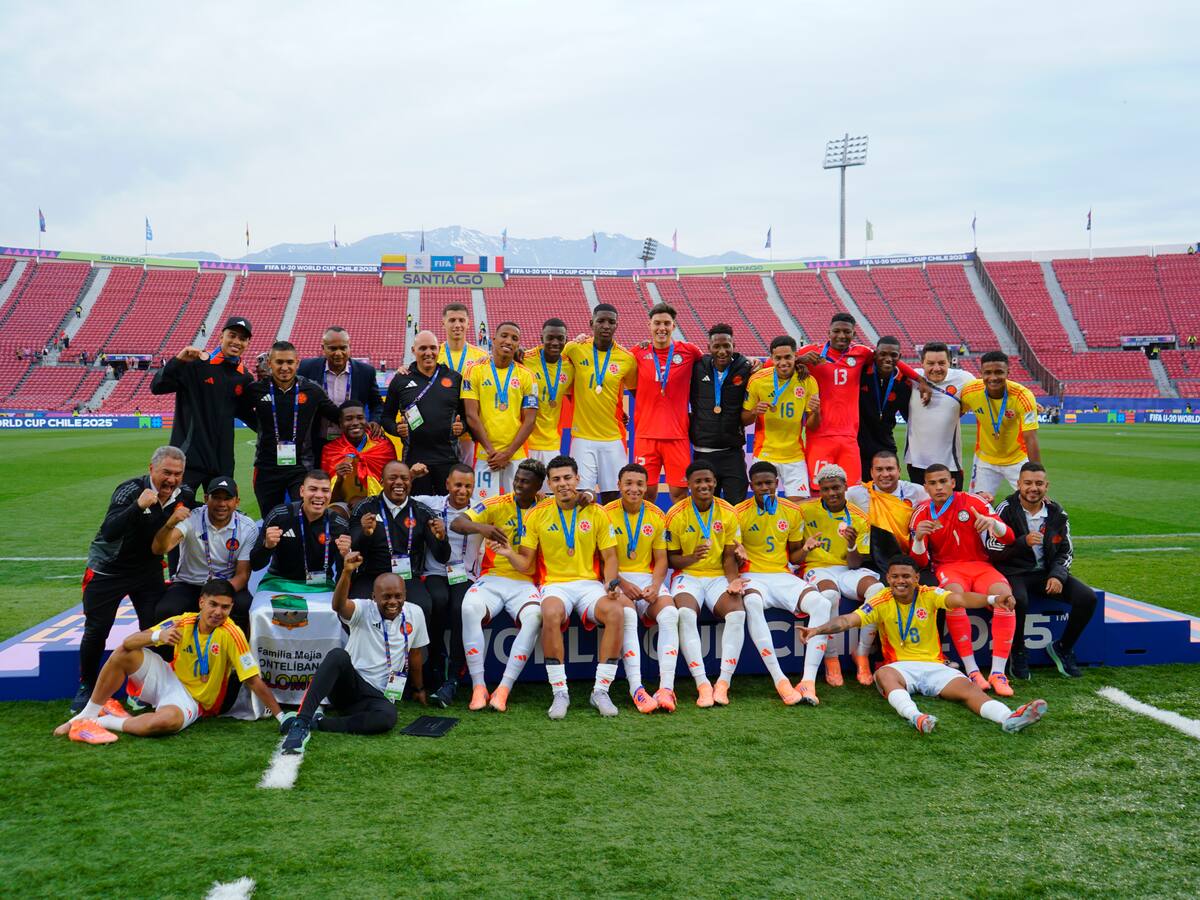 Colombia disfruta de su proceso para ser terceros del Mundial Sub 20 en Chile: “Jugamos casi 40 partidos internacionales, solo perdimos cuatro”