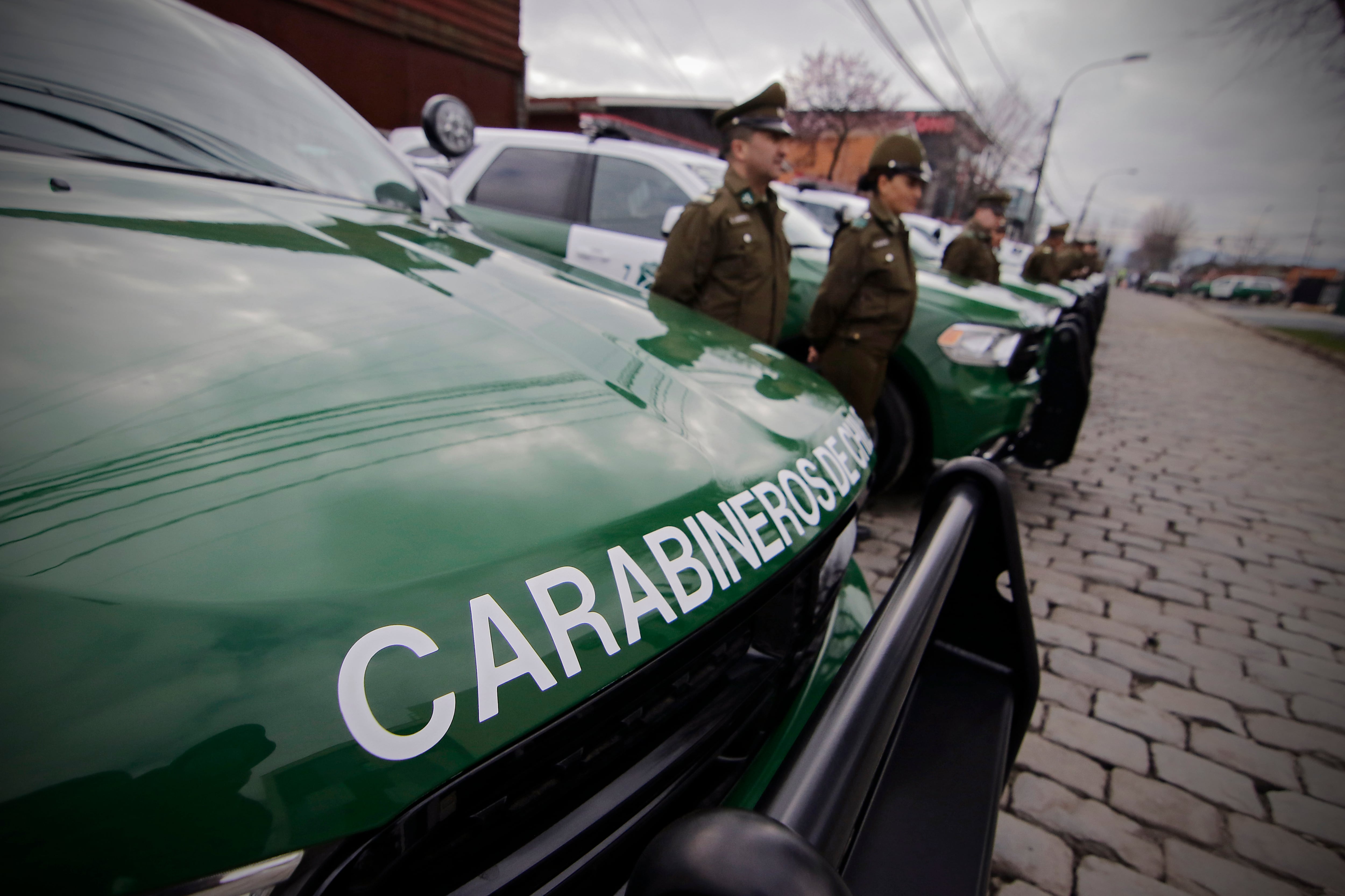 CONCEPCION, 04 agosto  2017 La presidenta Michelle Bachelet participo en la inauguracion de la Segunda Comisaria de Carabineros de Concepcion y en la entrega de 28 autos policiales para distintas unidades en la region.

FOTO: ALEJANDRO ZOÑEZ/AGENCIA UNO