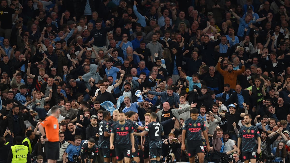 Manchester City derrota al Tottenham y queda a las puertas del tetracampeonato en la Premier League