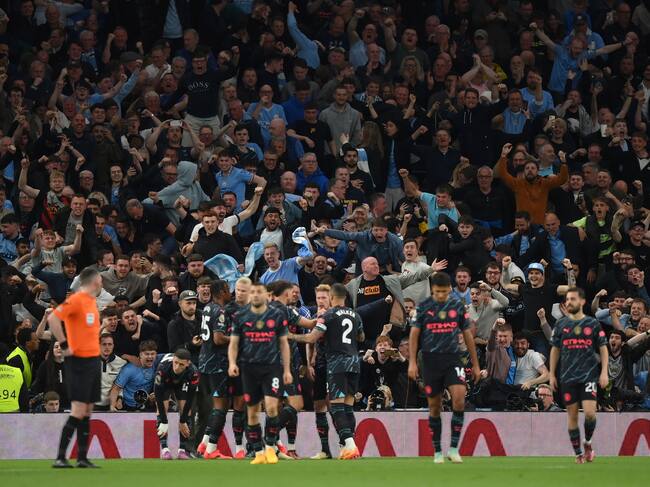 Manchester City derrotó al Tottenham y quedó a las puertas del tetracampeonato en la Premier League | Getty Images