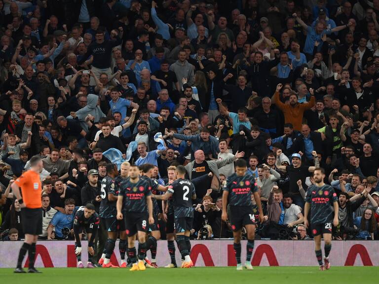 Manchester City derrotó al Tottenham y quedó a las puertas del tetracampeonato en la Premier League | Getty Images