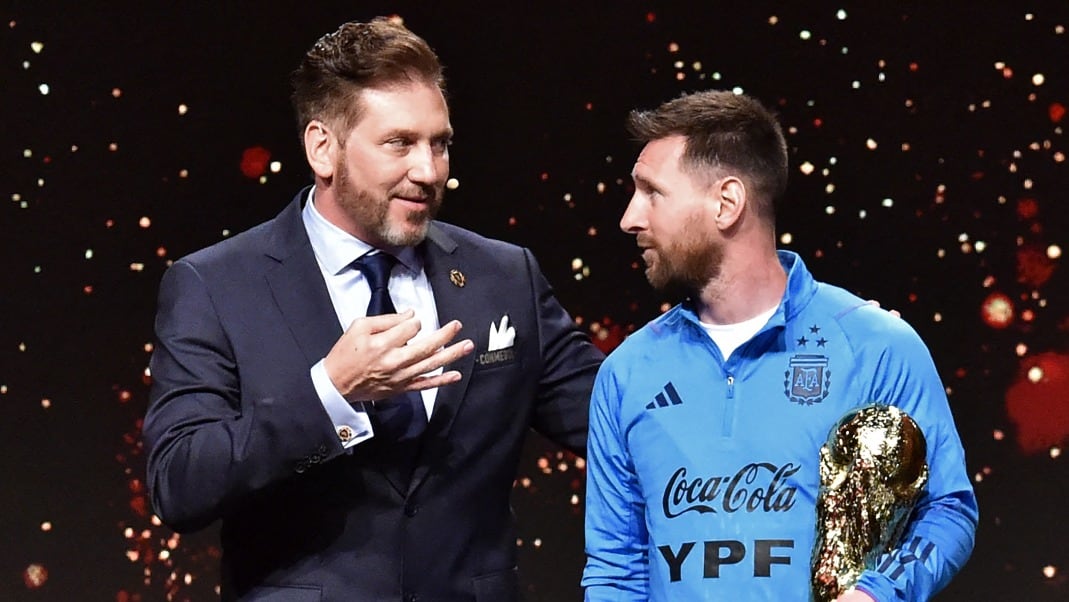 Presidente de Conmebol le coquetea a Messi para que juegue en Sudamérica: "La Libertadores te espera siempre"
