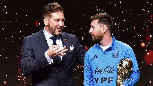 Presidente de Conmebol le coquetea a Messi para que juegue en Sudamérica: "La Libertadores te espera siempre"