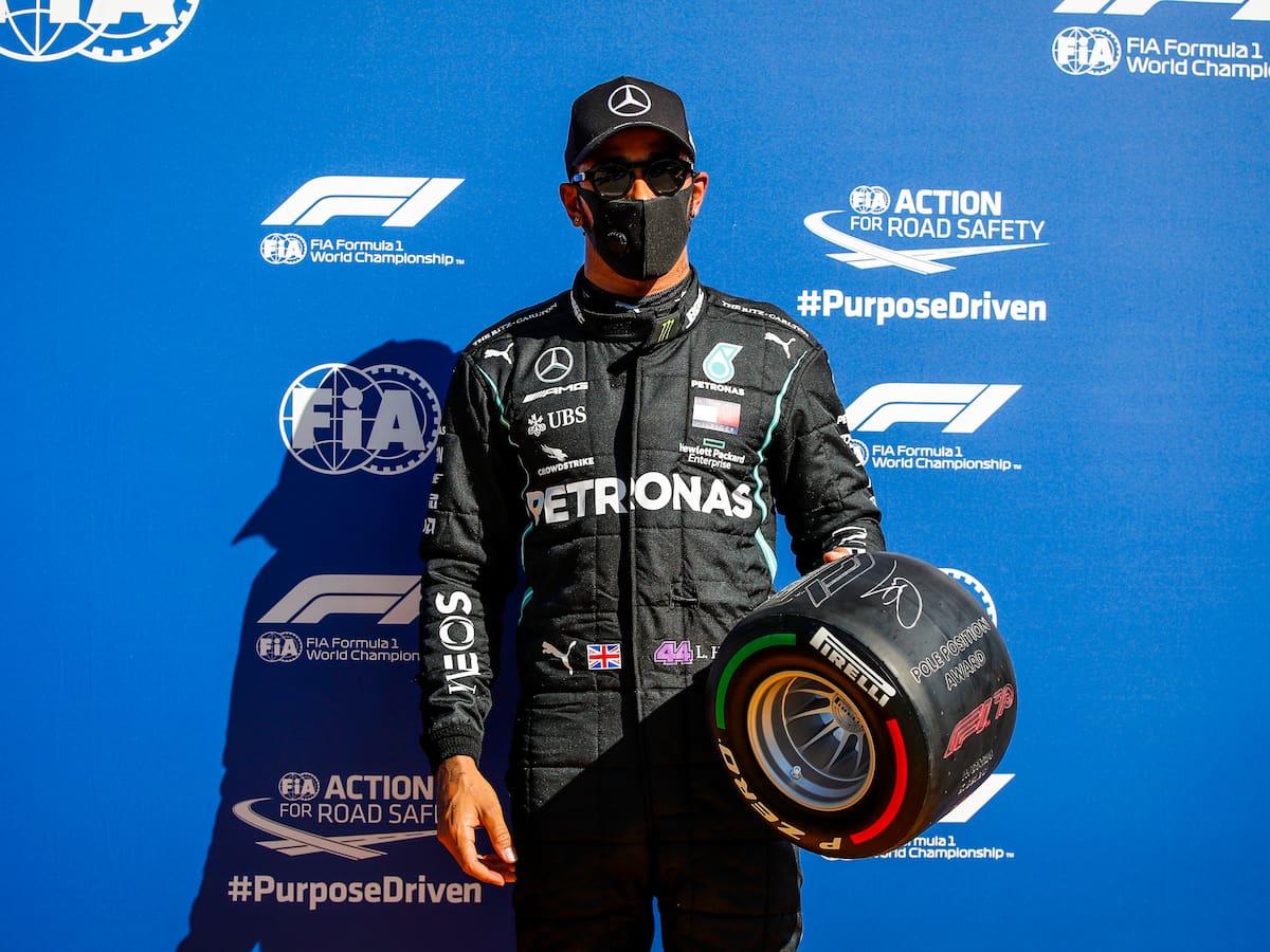 Sigue el dominio: Lewis Hamilton se quedó con la pole en el GP de Italia