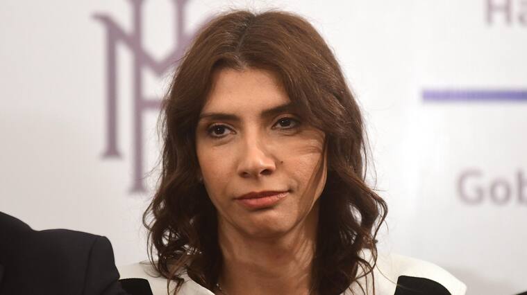 9 de agosto de 2018/SANTIAGOEl ministro de Hacienda se reúne con gremios empresariales por proyecto de Modernización Tributaria. Alejandra Mustakis.
FOTO: SEBASTIAN BELTRÁN GAETE/AGENCIAUNO