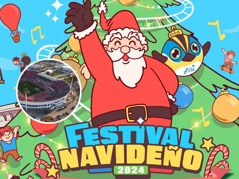 Festival Navideño 2024 en el Parque Estadio Nacional: fecha, horario y cómo canjear entradas gratuitas para el evento