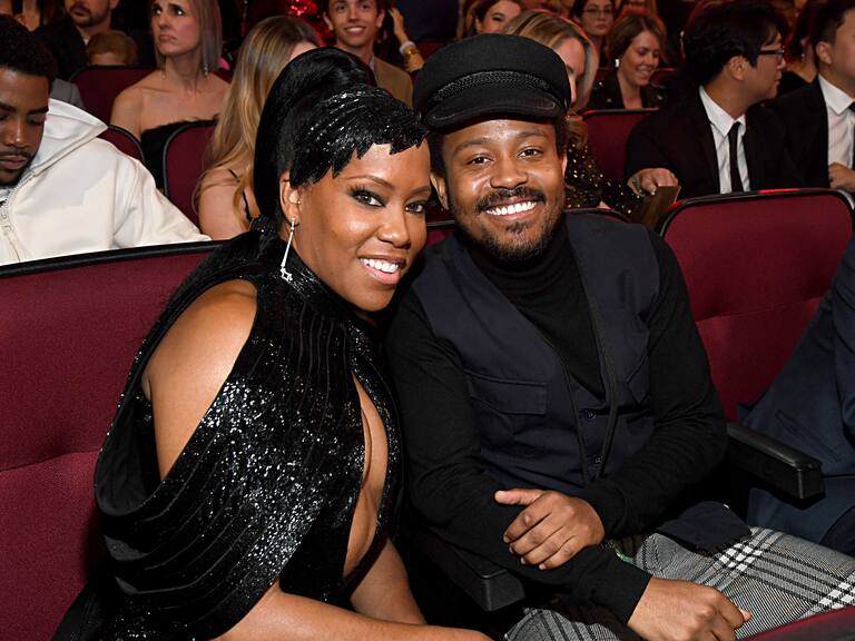 Regina King and Ian Alexander Jr.