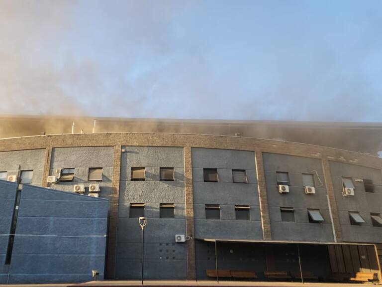 Fuego en el Centro de Alto Rendimiento (CAR) del Estadio Nacional de Ñuñoa - Richard Jiménez - ADN Hoy - 9 de abril de 2024