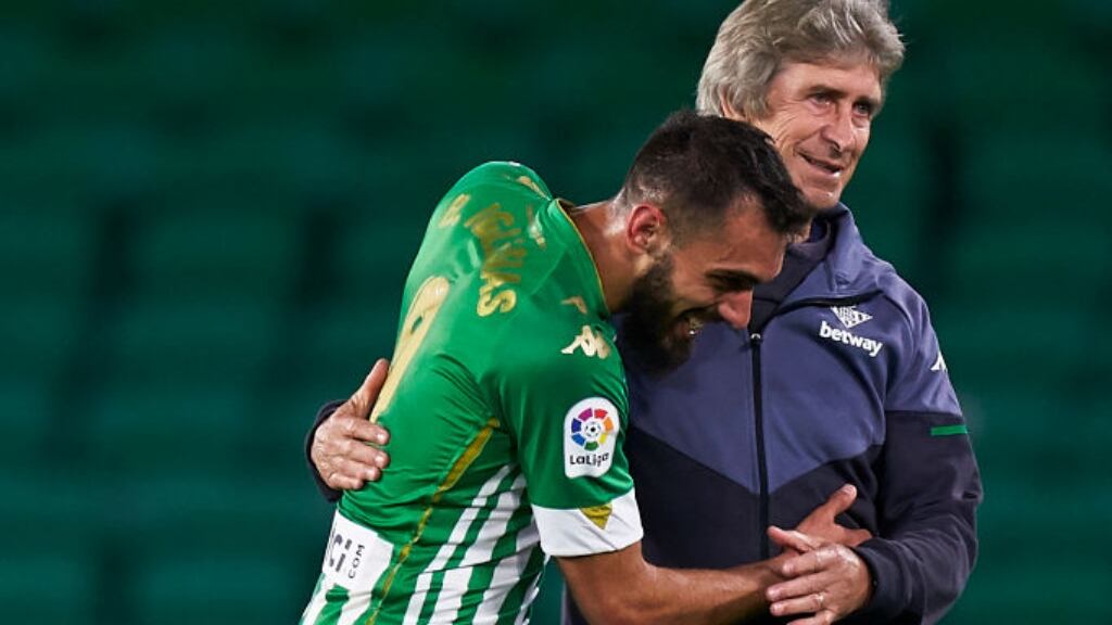 Los halagos del goleador del Real Betis a Manuel Pellegrini: "Desde la dureza, me ha regalado una oportunidad y lo agradezco"