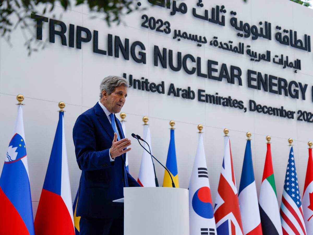 COP28: más de 20 países llaman a triplicar la energía nuclear a 2050 para bajar la dependencia del carbón y el gas