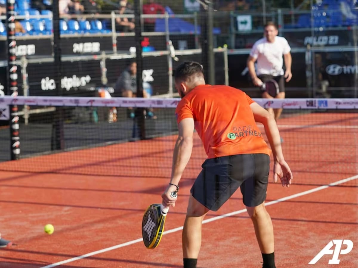 A1 Padel: la dupla nacional compuesta por Cristóbal Martínez y Cristóbal Molina cayeron dando pelea en el Chile Open