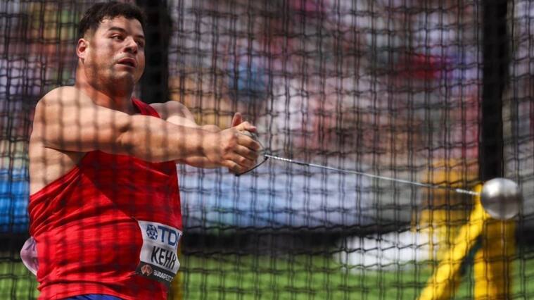 Gabriel Kehr afronta la final del lanzamiento del martillo en el Mundial de Atletismo: "Quiero quedar dentro de los ocho mejores"