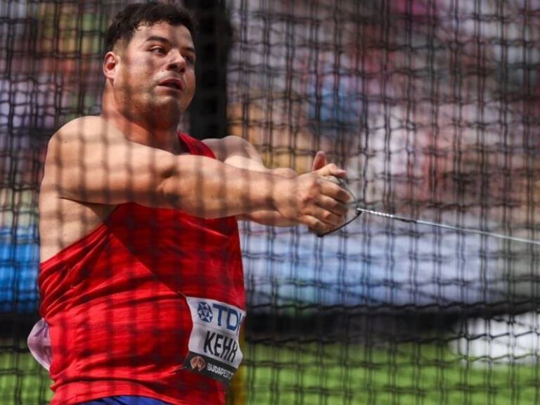Gabriel Kehr afronta la final del lanzamiento del martillo en el Mundial de Atletismo: "Quiero quedar dentro de los ocho mejores"