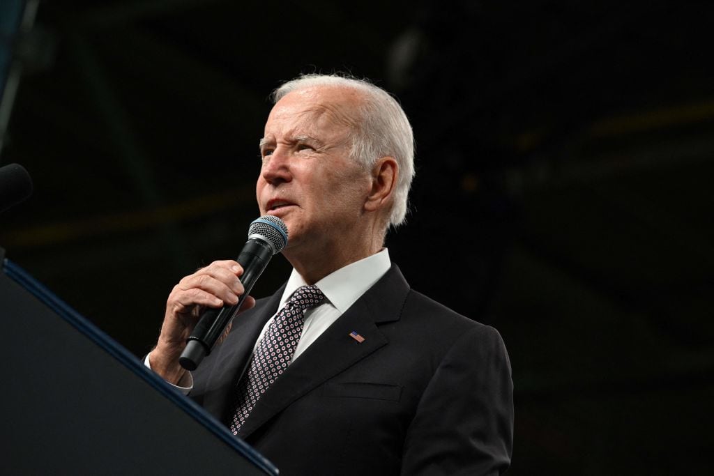 El presidente de Estados Unidos Joe Biden