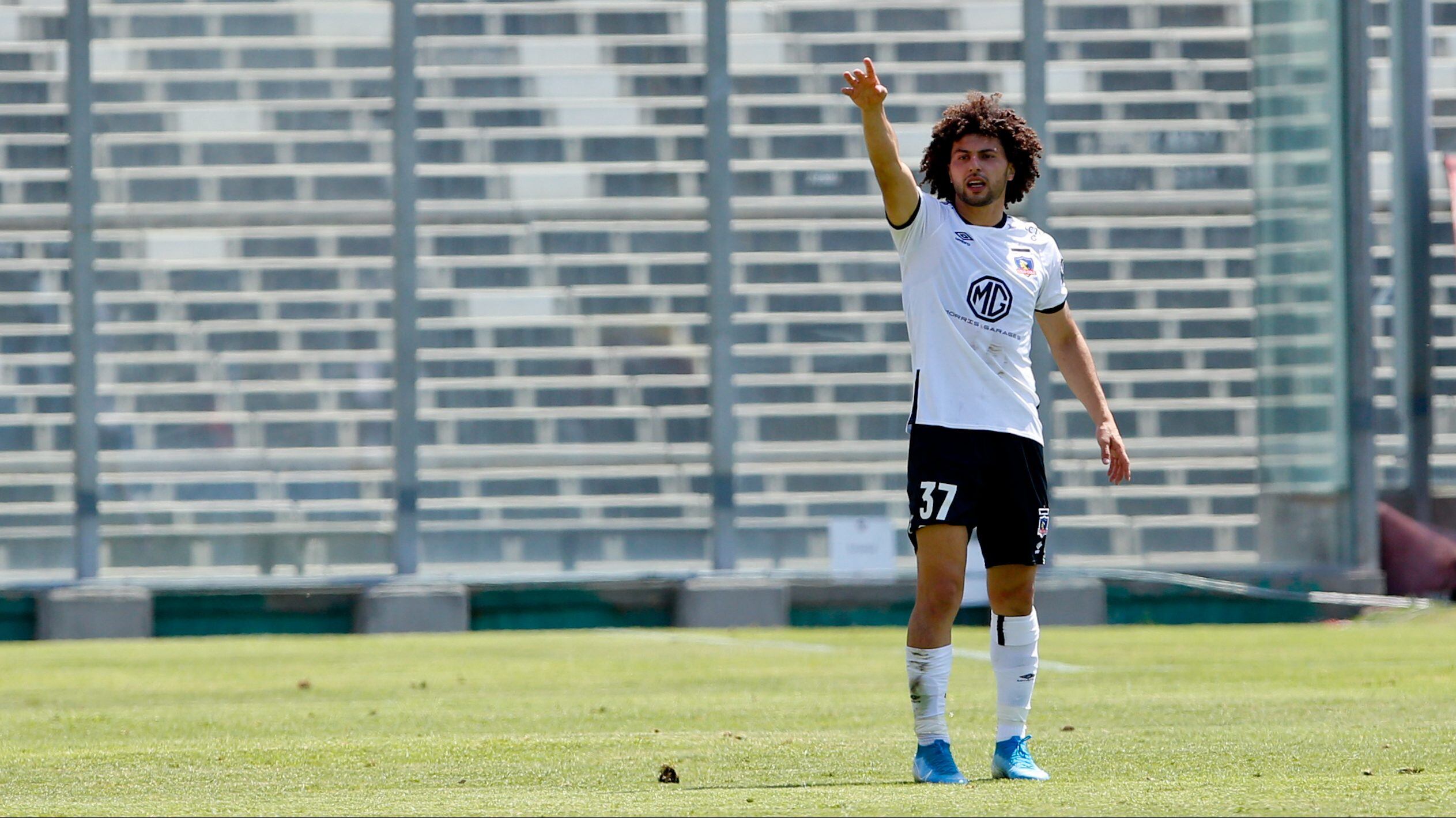 10 de Noviembre del 2020/SANTIAGOMaximiliano Falcón ,durante el partido valido por la Duodecima fecha del Campeonato Nacional AFP PlanVital 2020, entre Colo Colo vs Deportes Antofagasta, disputado en el Estadio Monumental
FOTO:FRANCISCO LONGA/AGENCIAUNO