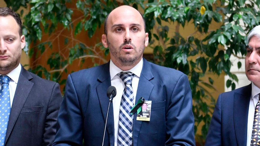 Agencia Uno | El diputado Andrés Longton