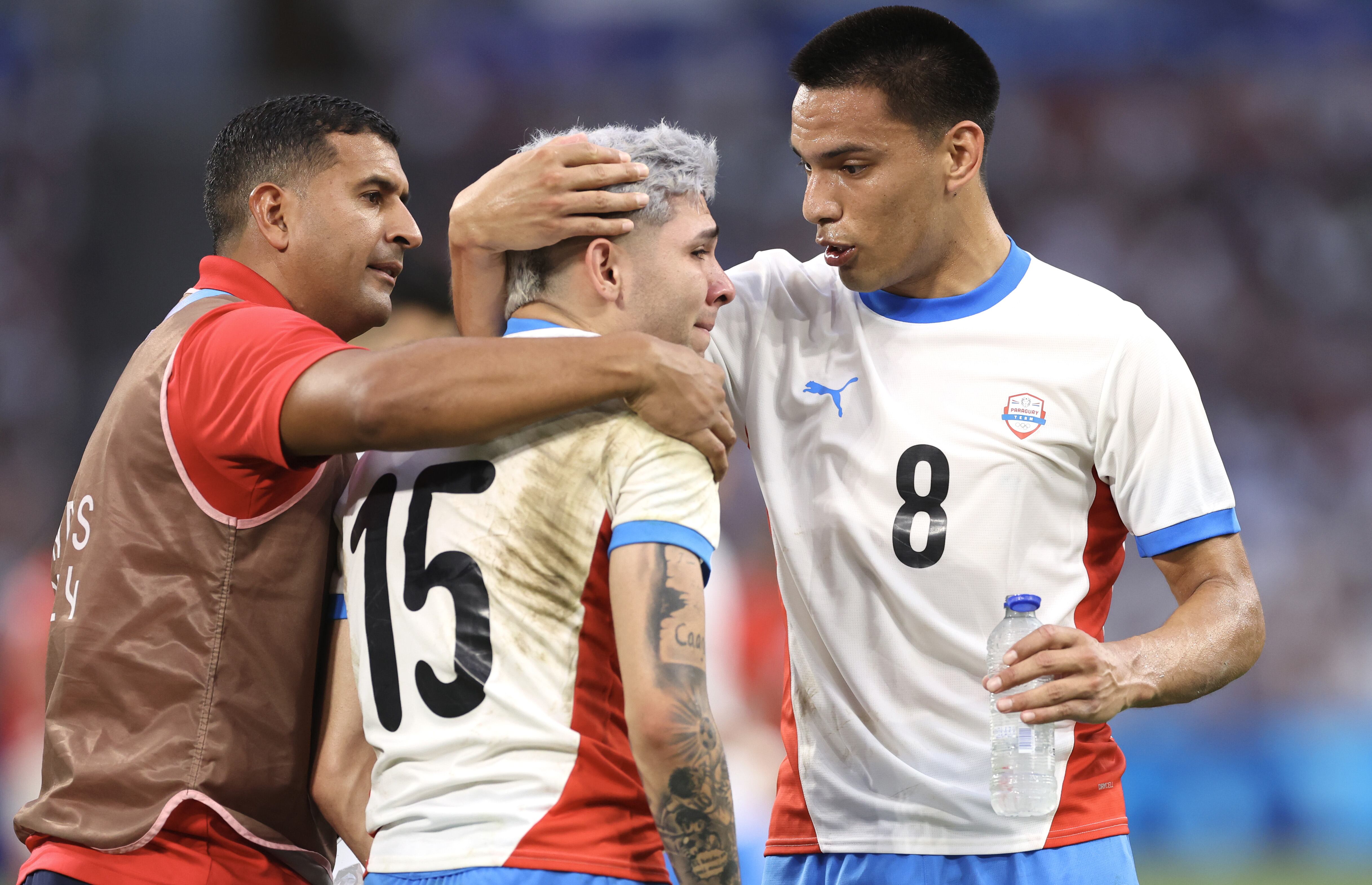 No tendrán medalla: Paraguay quedó dramáticamente fuera de las semis del fútbol masculino en París 2024 | Getty Images