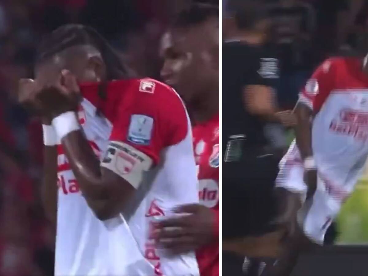 Se lesionó, rompió en llanto y luego marcó el gol del título: la épica imagen que dejó la definición de la liga de Colombia