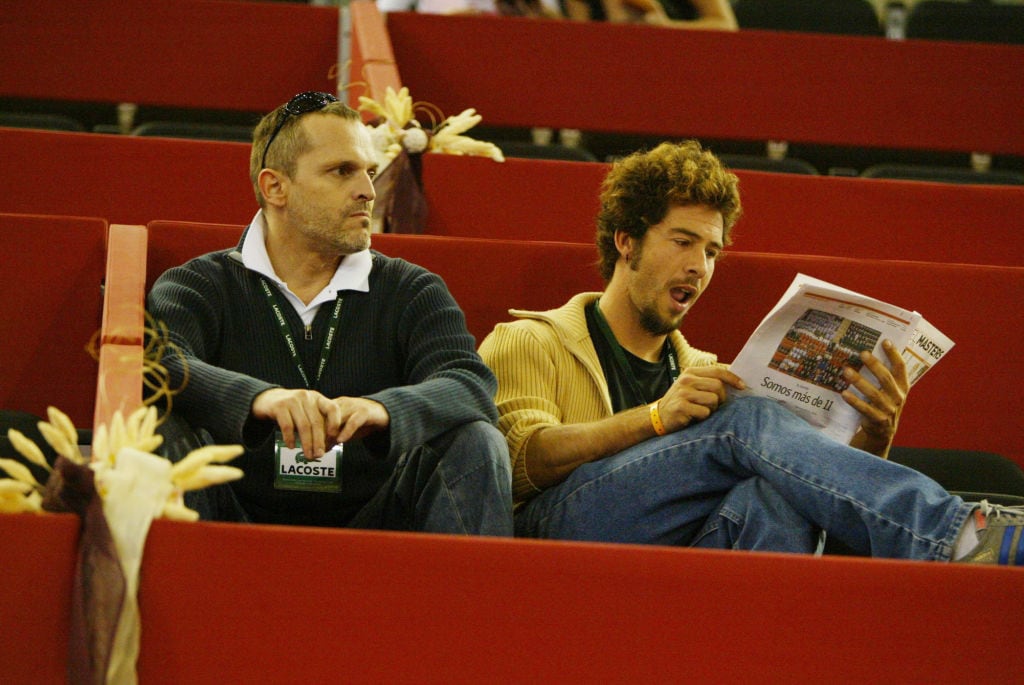 Miguel Bosé y Nacho Palau