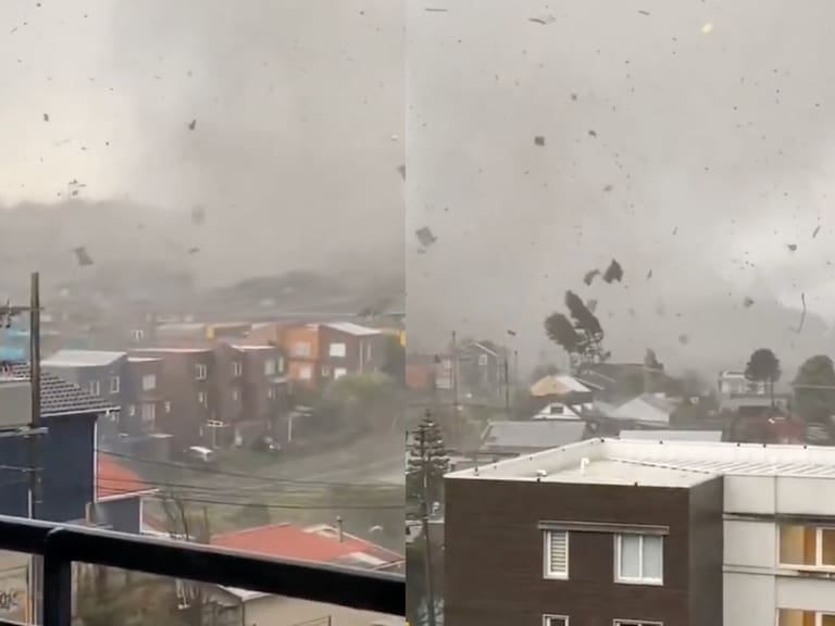 Entregan balance tras tornado en Puerto Varas: viviendas afectadas, dos heridos y corte masivo de luz