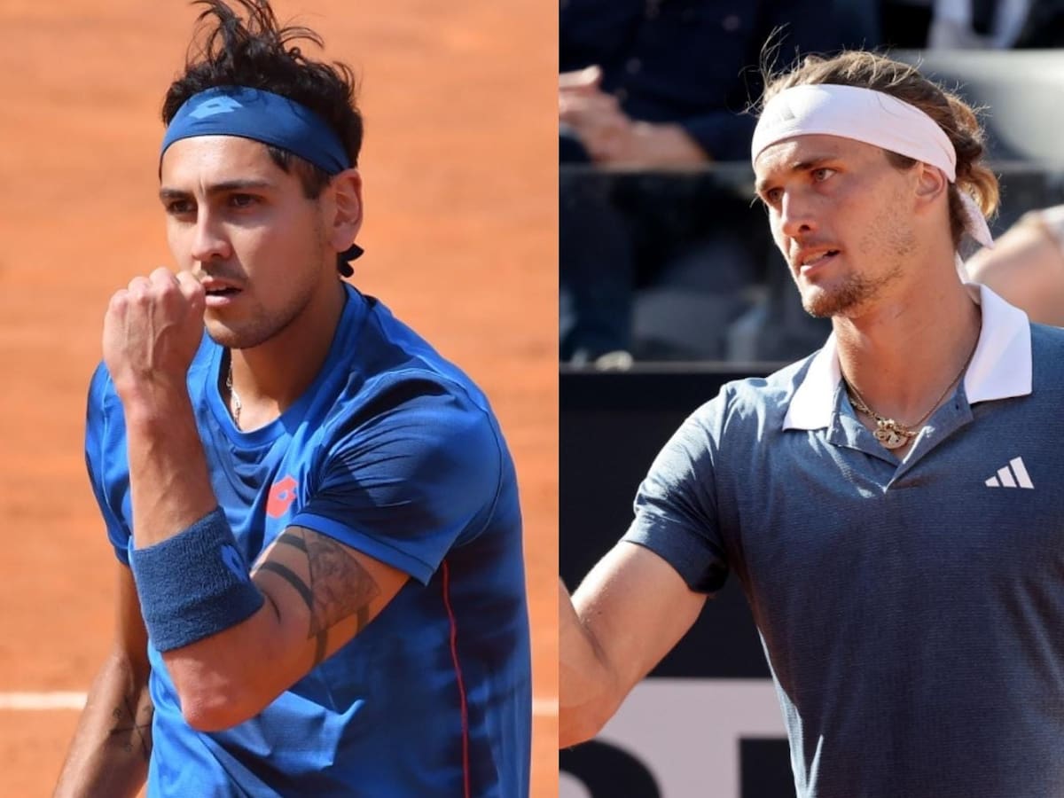 Alejandro Tabilo pierde con Alexander Zverev y se despide del Masters 1000 de Roma en semifinales