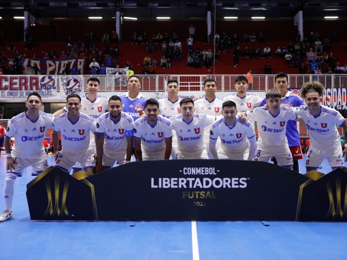 Universidad de Chile debutó con una derrota ante Cerro Porteño en la Copa Libertadores de Futsal