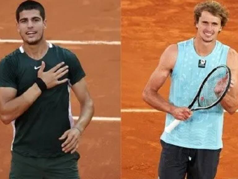 Carlos Alcaraz y Alexander Zverev disputarán este domingo la gran final del Masters 1000 de Madrid