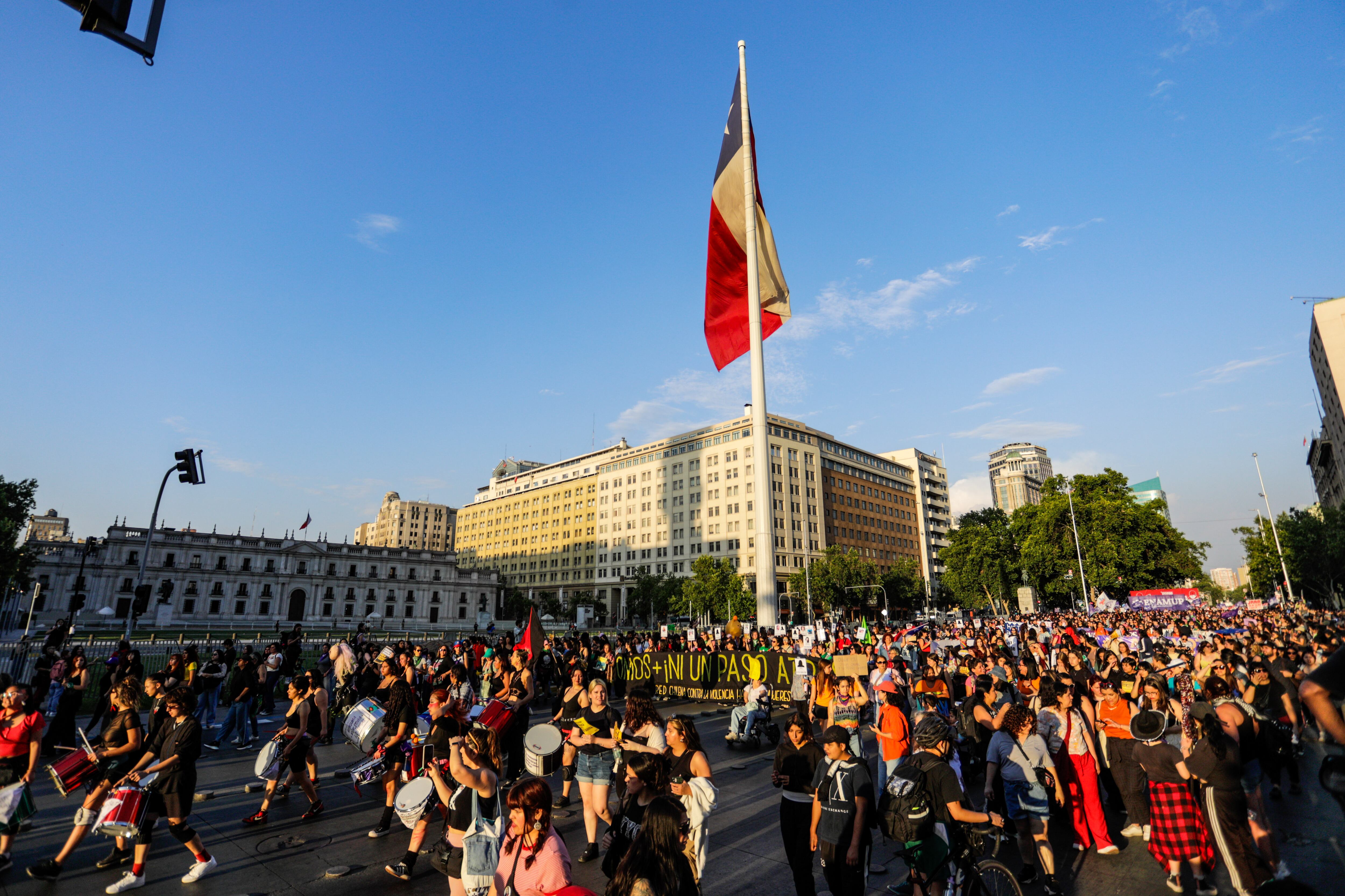 Marcha por el Día internacional contra la violencia hacia las Mujeres