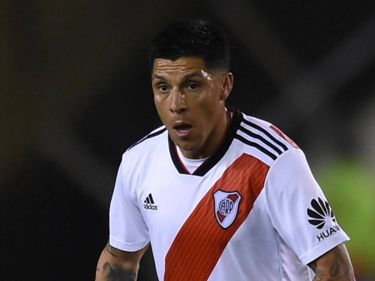 Enzo Pérez será el arquero de River Plate ante Independiente de Santa Fe por la Copa Libertadores