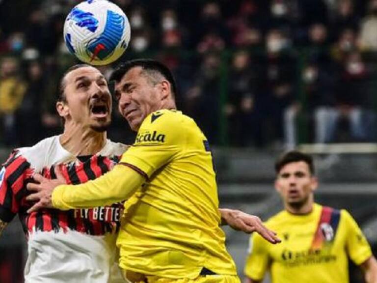 Así le quedó la ceja a Gary Medel tras durísimo choque con Zlatan Ibrahimovic