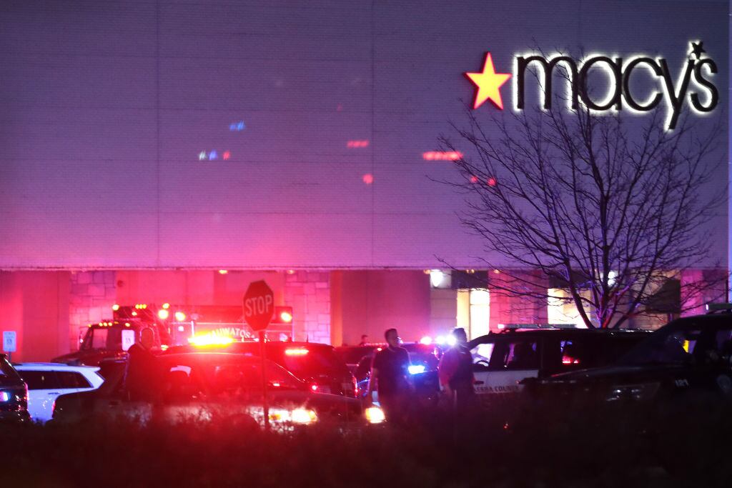 El centro comercial en la ciudad de Wauwatosa