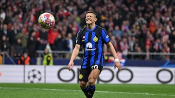 Alexis Sánchez falló un penal: Inter cayó ante Atlético de Madrid y fue eliminado de la Champions League