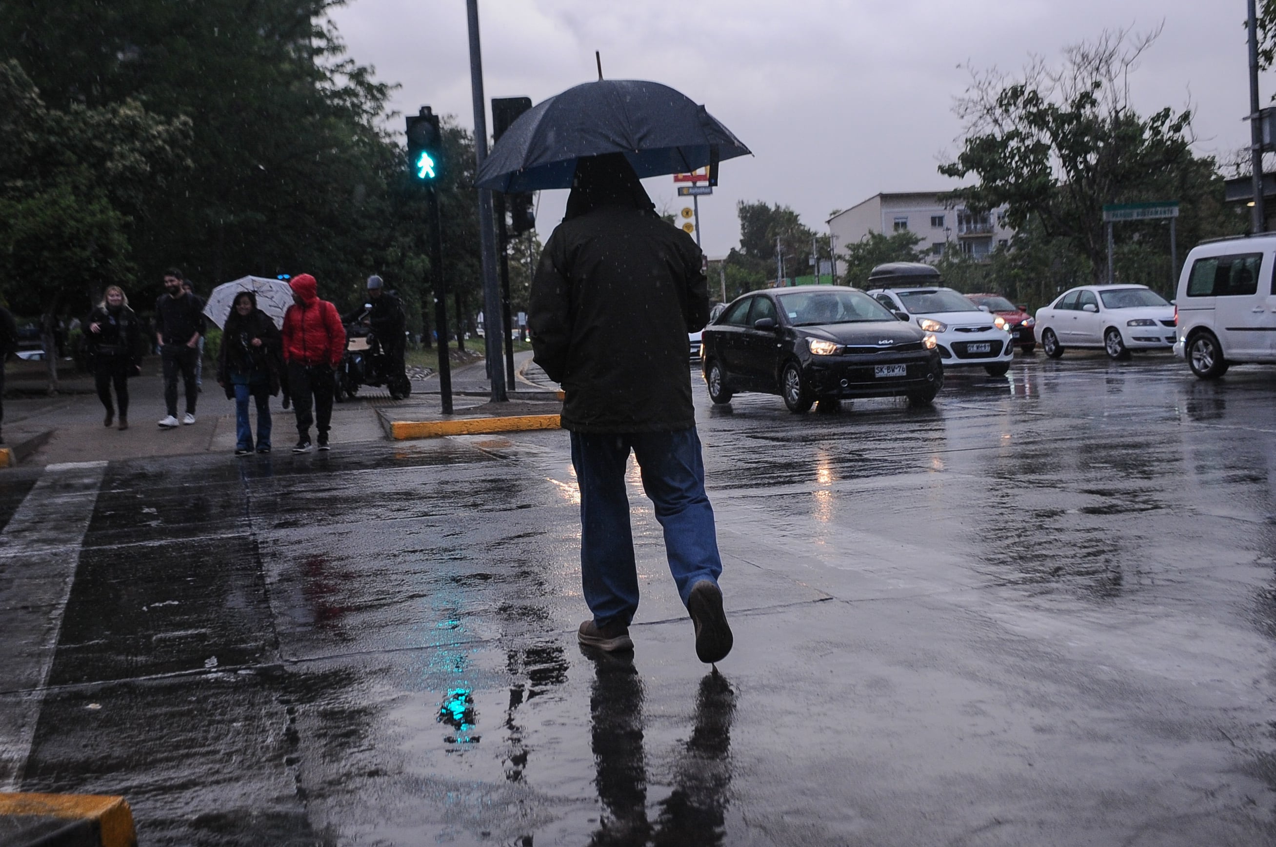 Precipitaciones en la capital