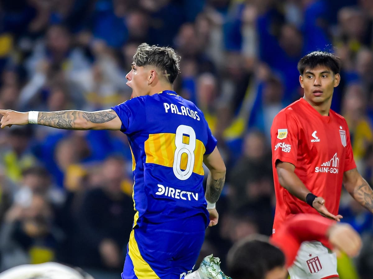 Carlos Palacios vuelve a inflar las redes en Argentina: mira el gol que marcó el chileno ante Estudiantes