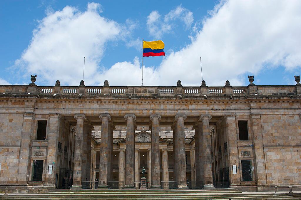 Edificio del Congreso de Colombia en Bogotá