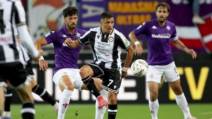 Alexis Sánchez fue titular en el último partido de la temporada en Udinese: los hinchas le dedican un emotivo lienzo