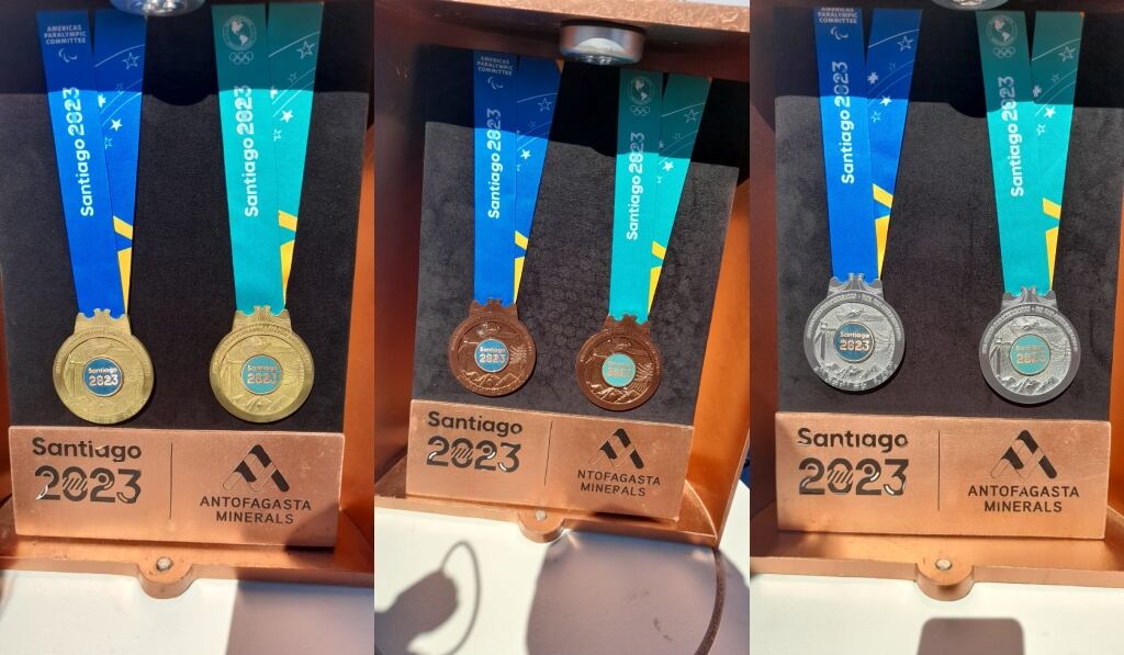 Basadas en cobre: revelan el diseño de las medallas que se entregarán en Santiago 2023