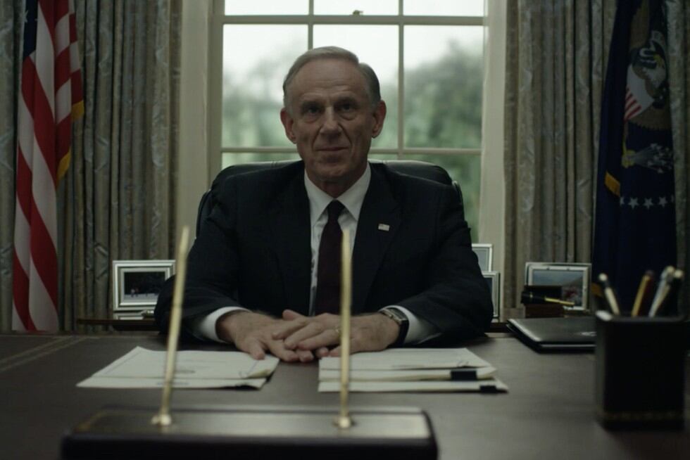 Jim Mathews en House of Cards.