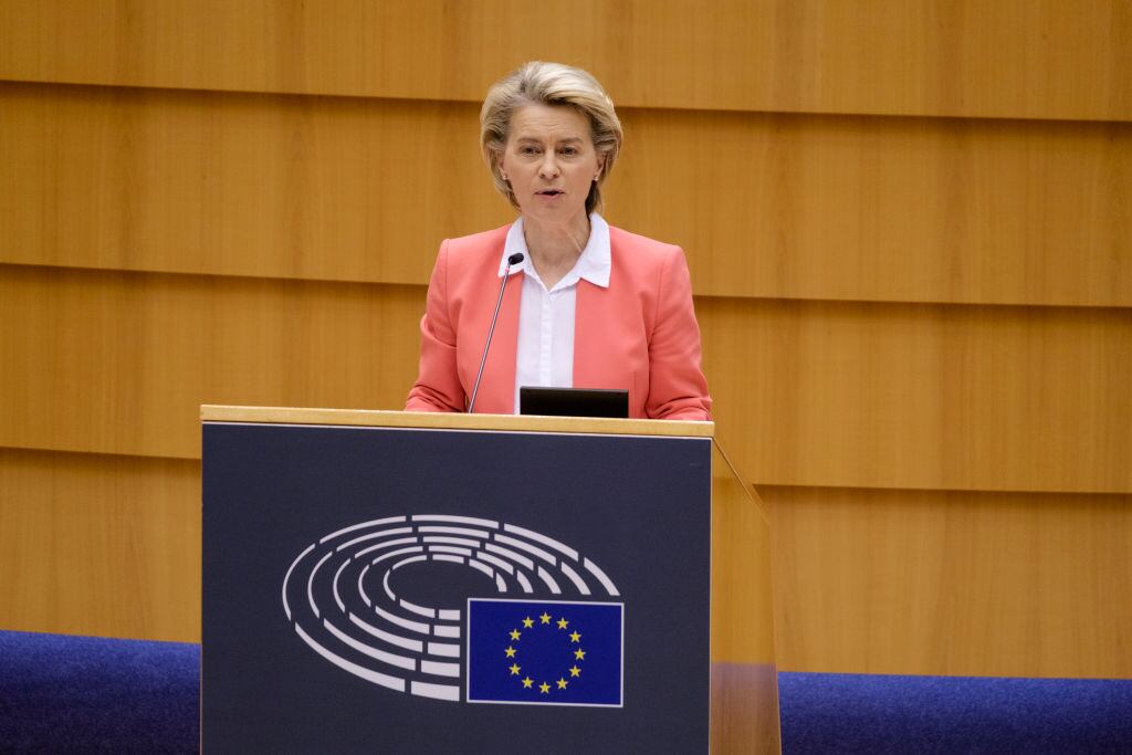 La titular de la Comisión Europea Ursula Von der Leyen