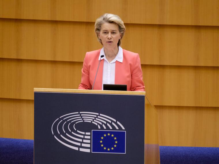 La titular de la Comisión Europea Ursula Von der Leyen