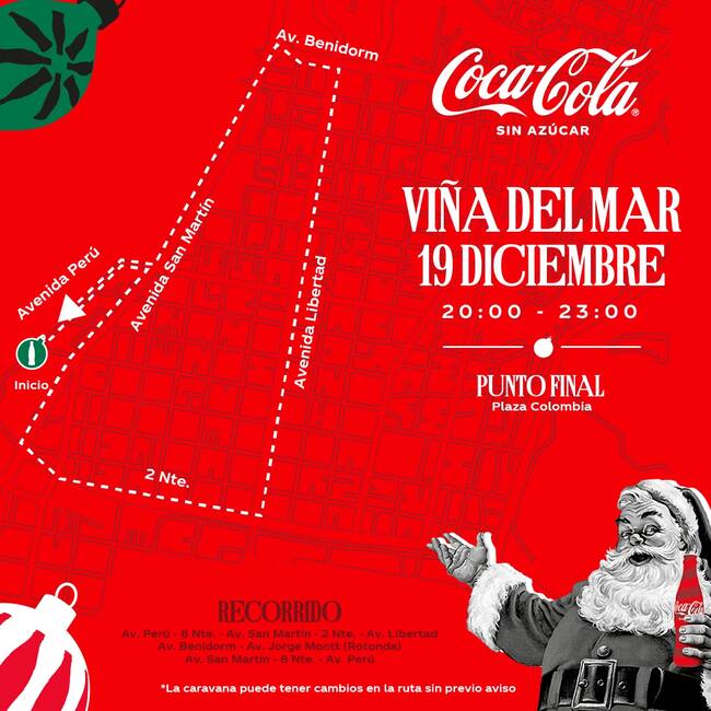 Caravana Navideña Coca-Cola