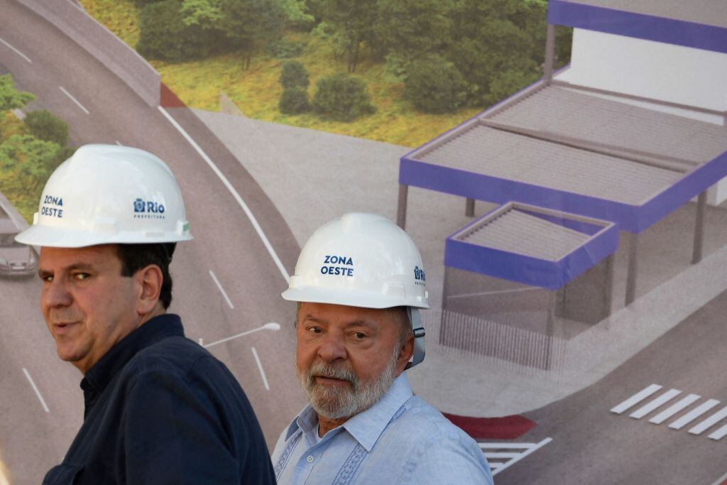 Lula da Silva lanza plan de inversión en transporte para Río de Janeiro de Brasil
