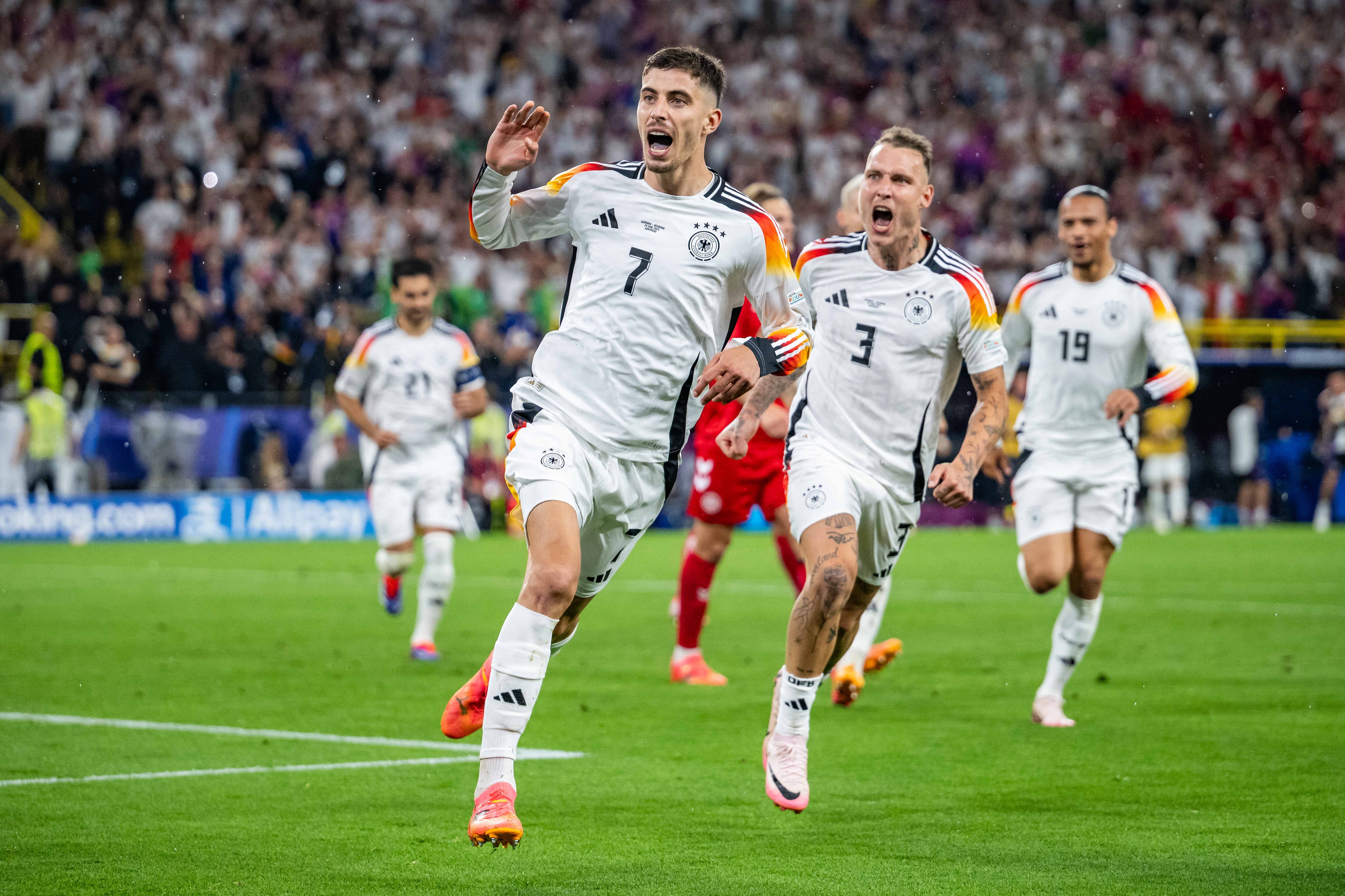 Alemania ratifica su favoritismo, elimina a Dinamarca y se mete en 4tos de final de la Eurocopa 2024 | Getty Images