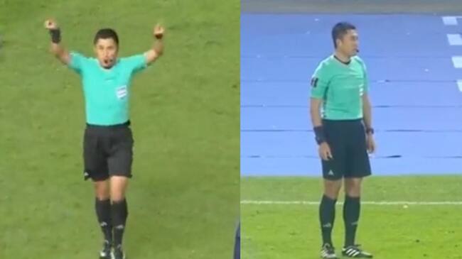 "VAR en directo" debuta en el Mundial de Clubes: árbitro anula un penal y explica su decisión al público en el estadio