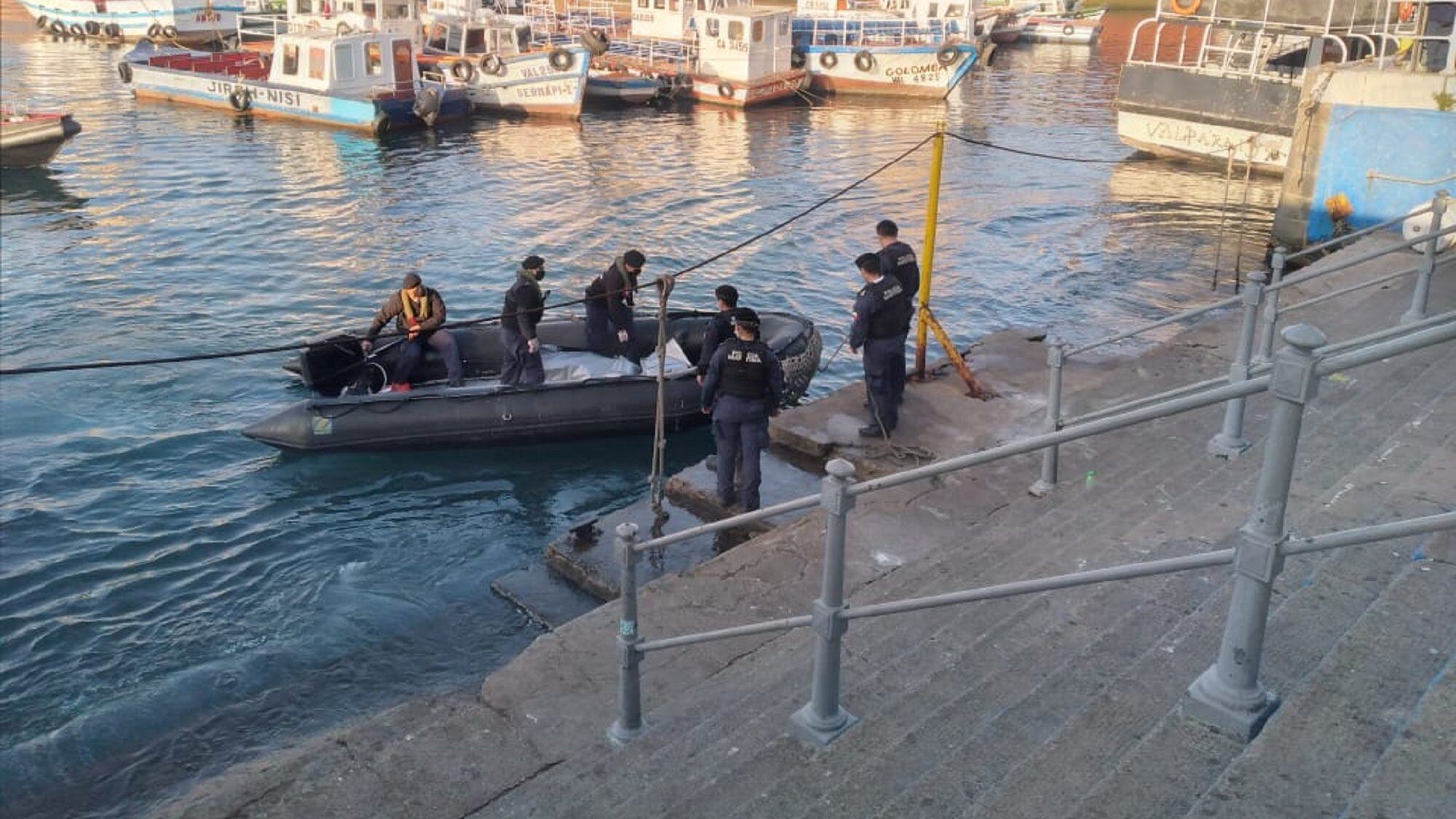 Encontraron cuerpo en bahía de Valparaíso