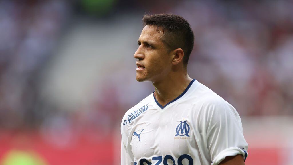 Alexis Sánchez no estará para el debut del OM en la Champions League